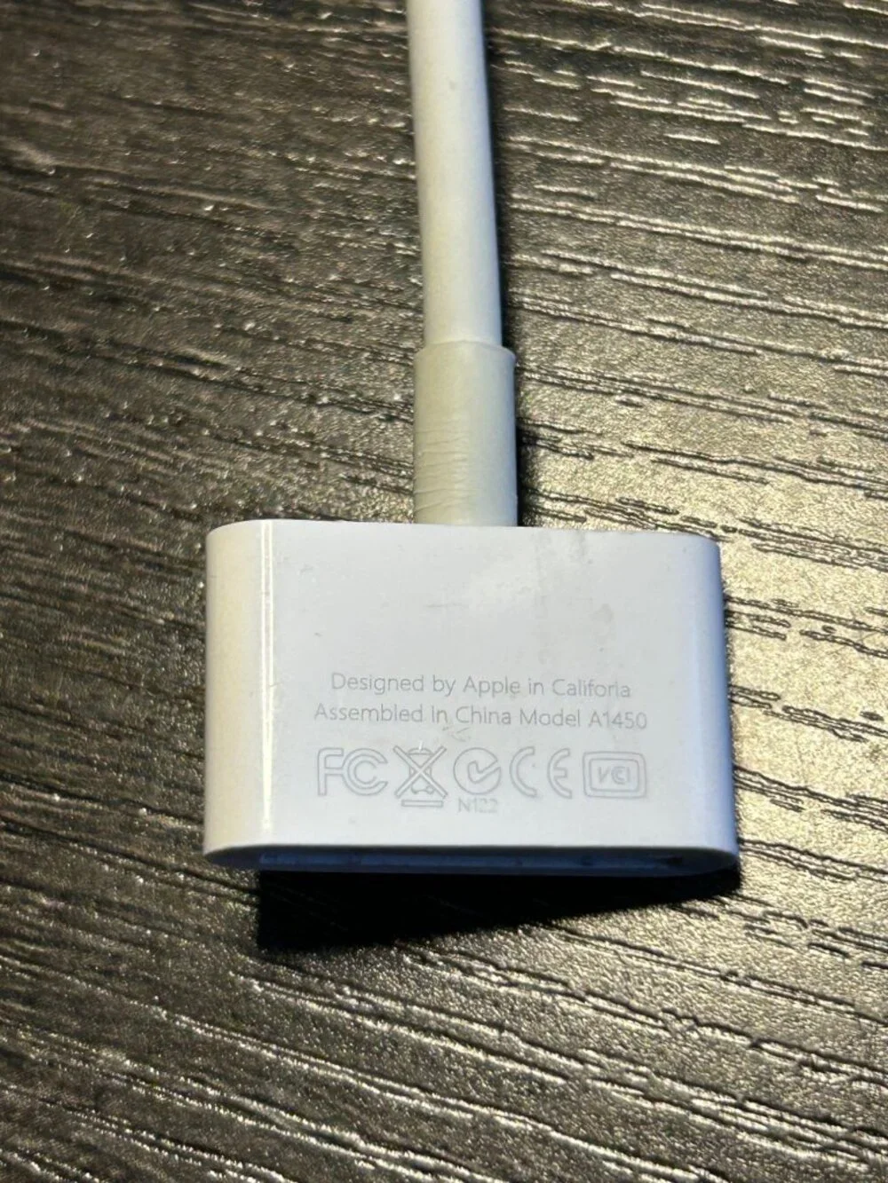 Lightning to 30-Pin Adapter Cable iPhone iPad iPod Charge Sync 0.2M White